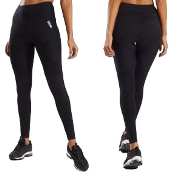 GYMSHARK True Texture Side Pocket Leggings in Black  SZ XS - Picture 2 of 12